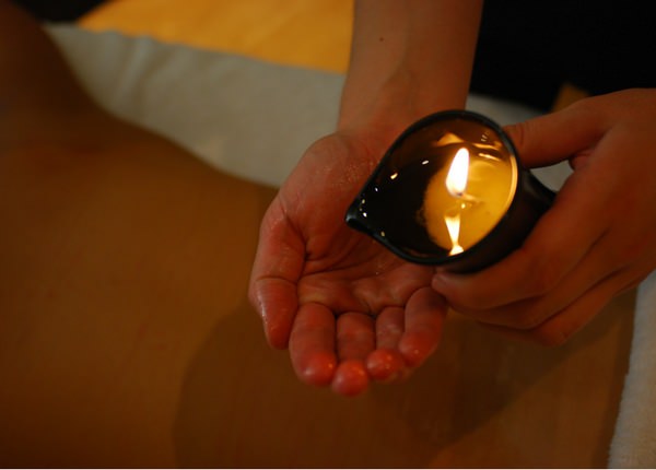 Winter Warming Candle Massage